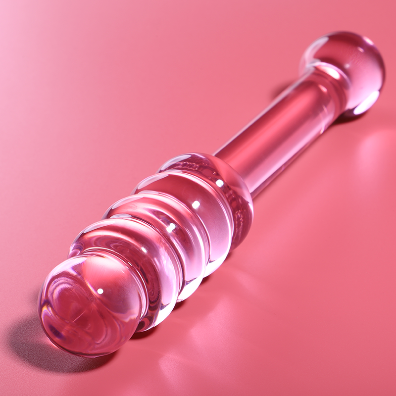 NEBULA Series by Ibiza – Modell 20 Dildo aus Borosilikatglas, Rosa, 20,5 cm – Dildo Bild 4