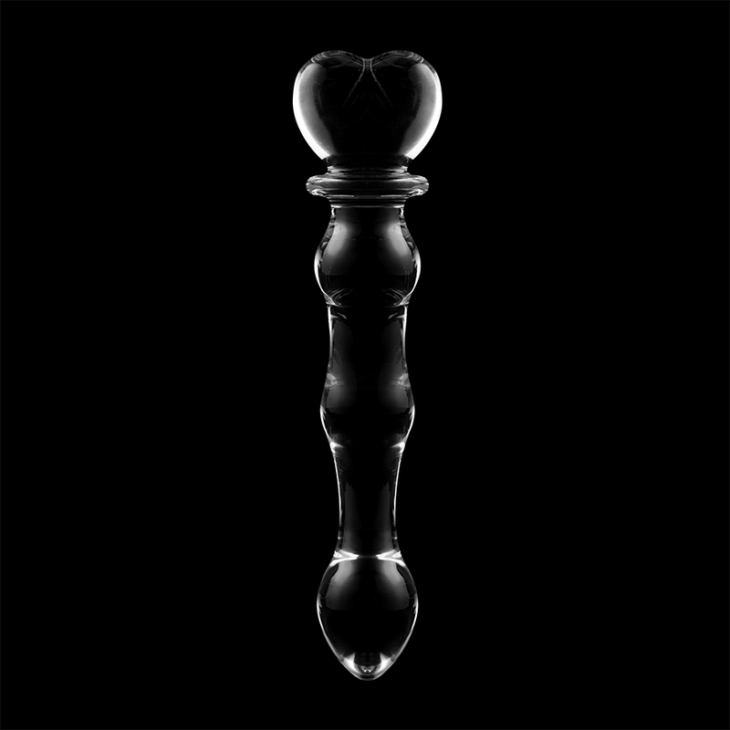 NEBULA Series by Ibiza – Modell 21 Dildo aus Borosilikatglas, Klar, 20,5 cm Produktansicht und Details