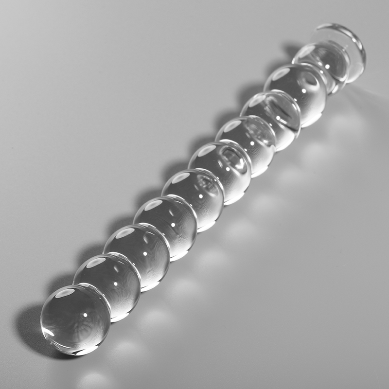 NEBULA Series by Ibiza – Modell 22 Dildo aus Borosilikatglas, Klar, 21,5 cm – Dildo Bild 4