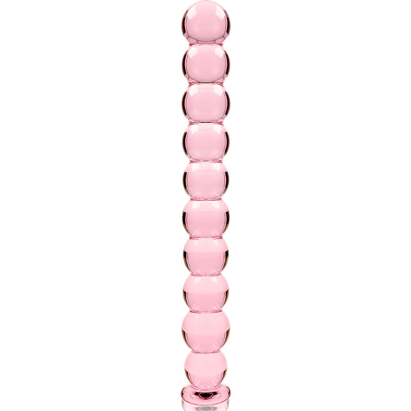 NEBULA Series by Ibiza – Modell 22 Dildo aus Borosilikatglas, Rosa, 21,5 cm – Dildo Bild 9