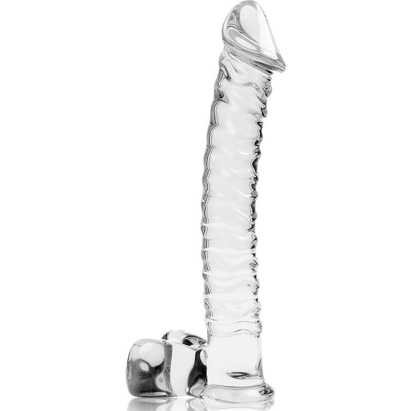 NEBULA Series by Ibiza – Modell 23 Dildo aus Borosilikatglas, Klar, 21,5 cm – Dildo Bild 8