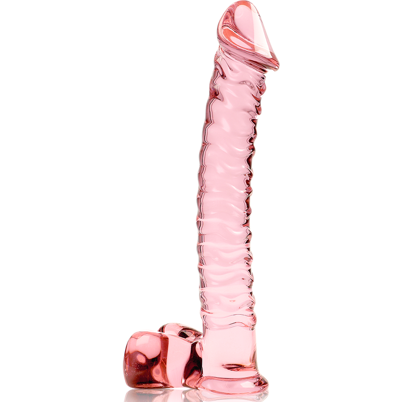 NEBULA Series by Ibiza – Modell 23 Dildo aus Borosilikatglas, Rosa – Dildo Bild 7