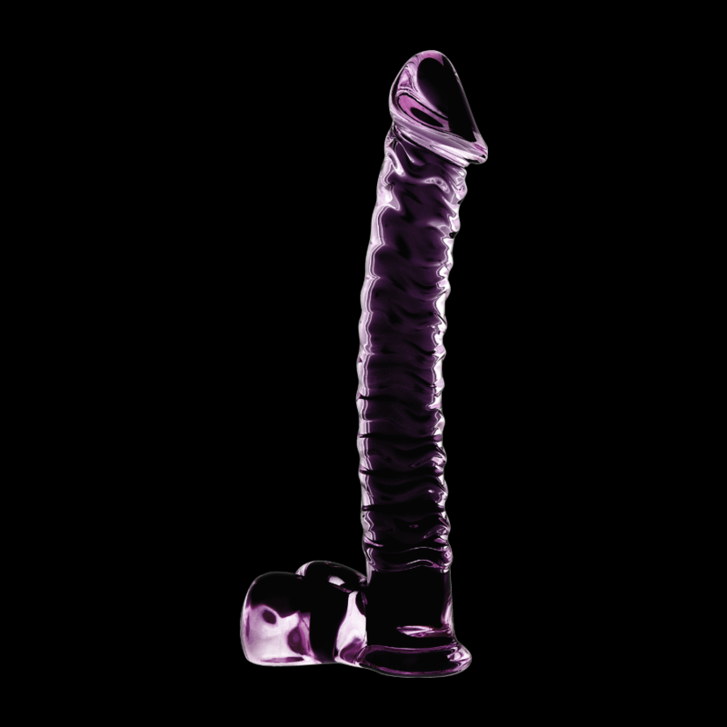 NEBULA Series by Ibiza – Modell 23 Dildo aus Borosilikatglas, Rosa – Dildo Bild 12