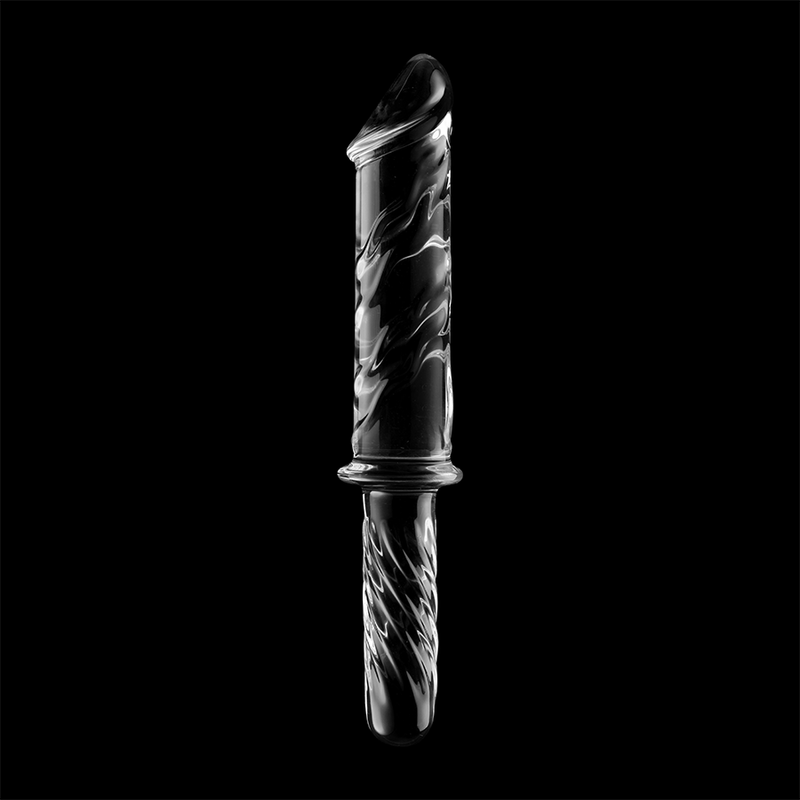 NEBULA Series by Ibiza – Modell 24 Dildo aus Borosilikatglas, Klar, 28,5 cm – Dildo Bild 12