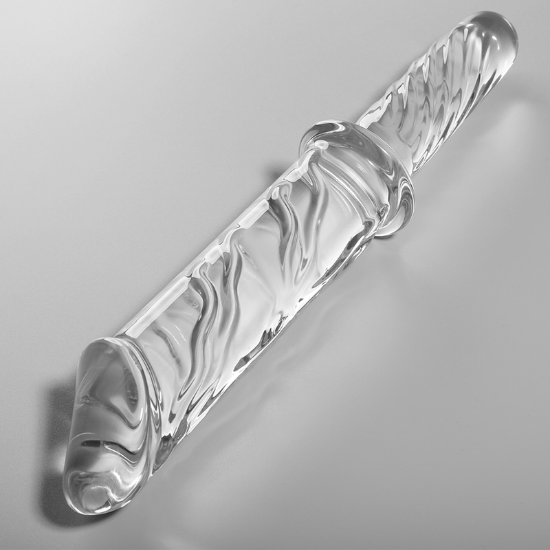 NEBULA Series by Ibiza – Modell 24 Dildo aus Borosilikatglas, Klar, 28,5 cm – Dildo Bild 3