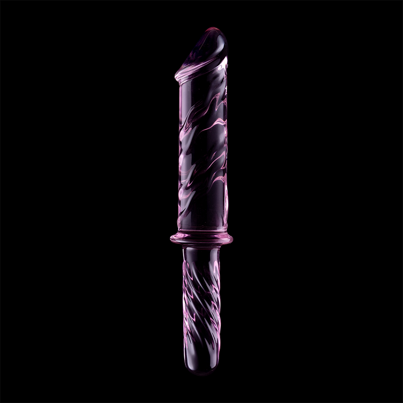 NEBULA Series by Ibiza – Modell 24 Dildo aus Borosilikatglas, Rosa, 28,5 cm – Dildo Bild 12
