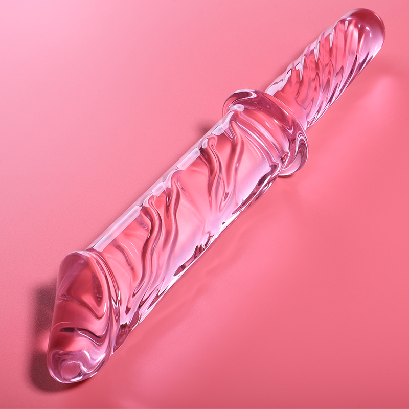 NEBULA Series by Ibiza – Modell 24 Dildo aus Borosilikatglas, Rosa, 28,5 cm – Dildo Bild 2