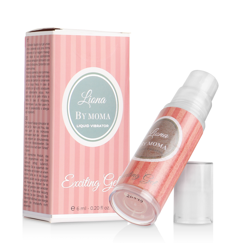 LIONA BY MOMA - FLÜSSIGER VIBRATOR AUFREGENDES GEL 6 ML bei Secret Pulse im Erotikshop