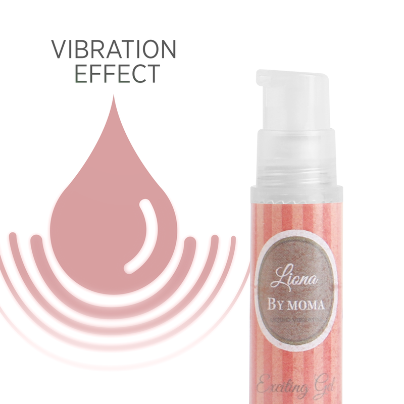 LIONA BY MOMA - FLÜSSIGER VIBRATOR AUFREGENDES GEL 6 ML für geschmeidige intime Momente
