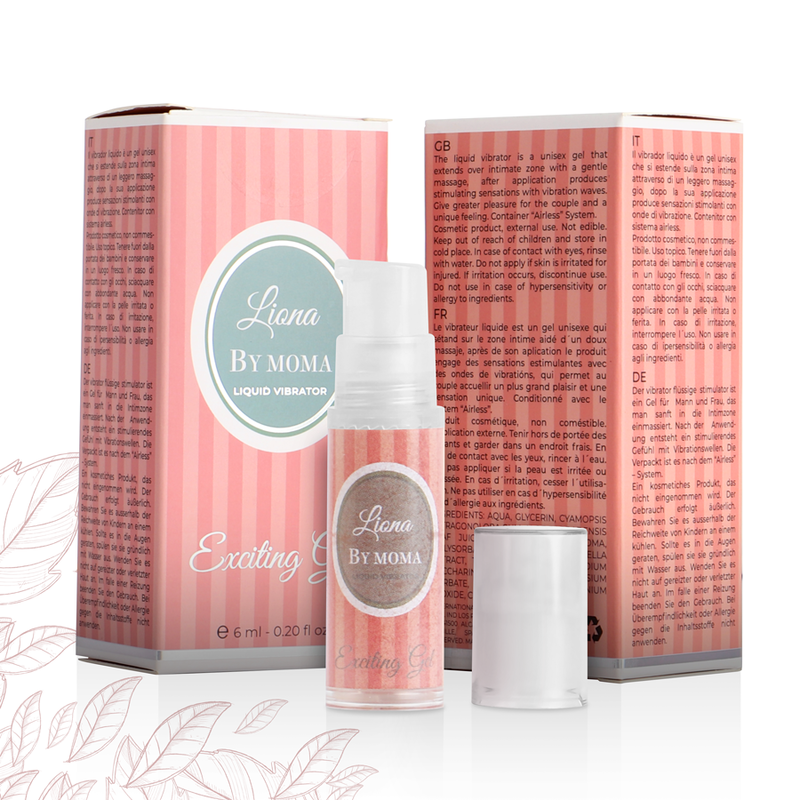 LIONA BY MOMA - FLÜSSIGER VIBRATOR AUFREGENDES GEL 6 ML Gleitgel diskret online kaufen