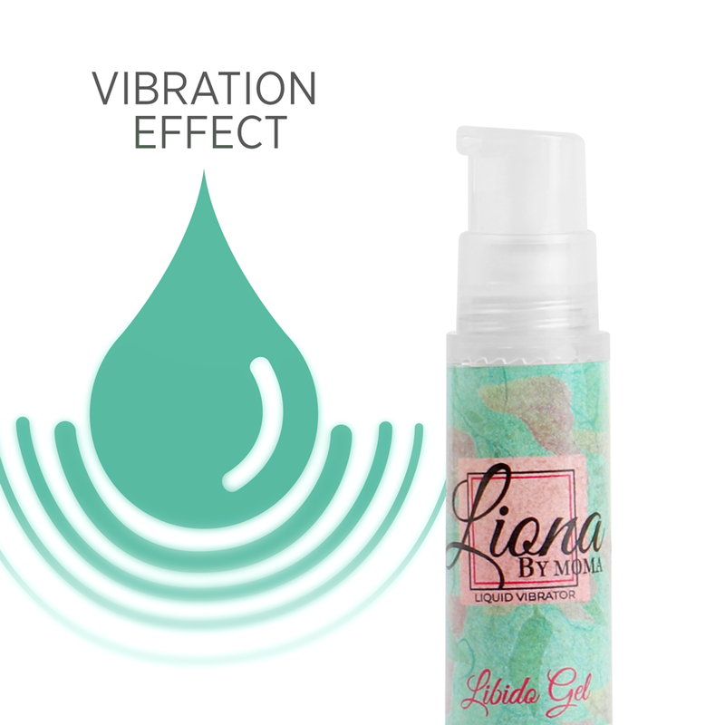 LIONA BY MOMA - FLÜSSIGER VIBRATOR LIBIDO GEL 6 ML für geschmeidige intime Momente