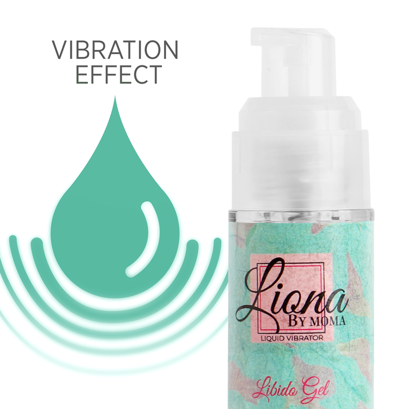 Liona by Moma Libido Gel 15 ml – Flüssiger Vibrator & Stimulationsgel für Frauen für geschmeidige intime Momente
