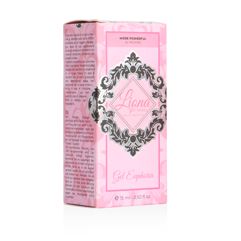 Liona by Moma Euphoria Gel 15 ml – Flüssiger Vibrator & Stimulationsgel für Frauen für Komfort und sinnliche Anwendung