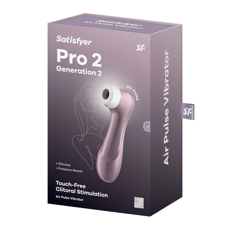 SATISFYER - PRO 2 LUFTPULSSTIMULATOR VIOLETT für intensive Stimulation und Self-Love