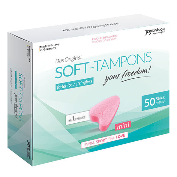 JOYDIVISION SOFT-TAMPONS - ORIGINAL WEICHE TAMPONS MINI X 50 EINHEITEN – Intimhygiene Bild 2