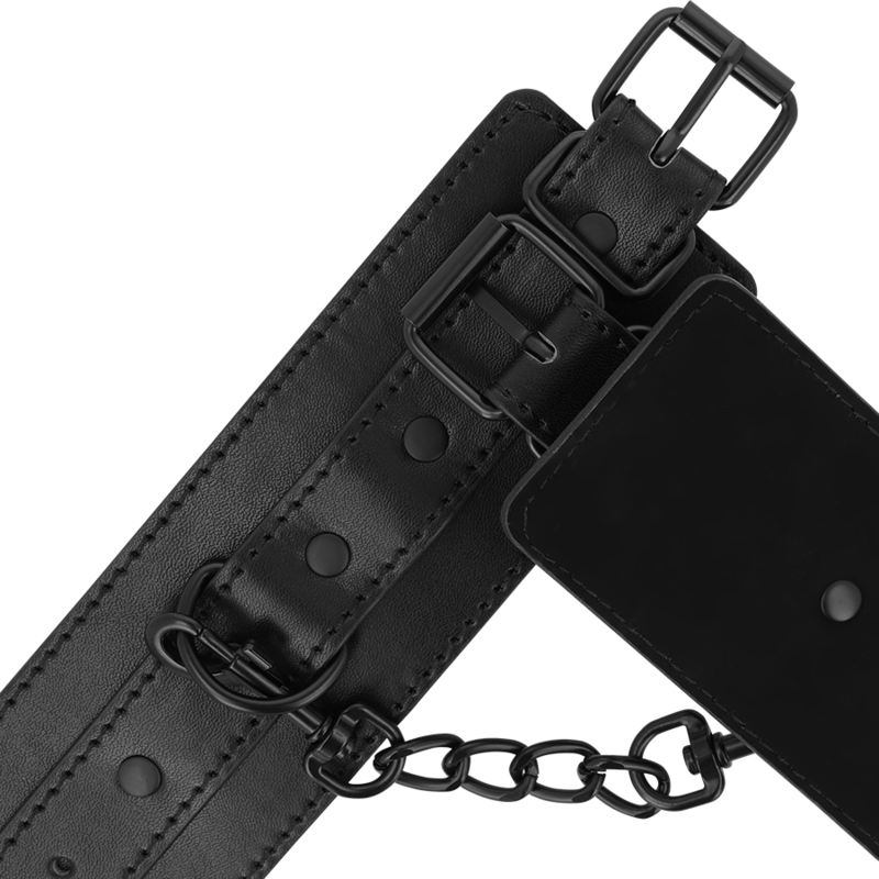 INTENSE - FETISH HANDSCHELLEN AUS VEGANEM LEDER für sinnliche und diskrete Momente