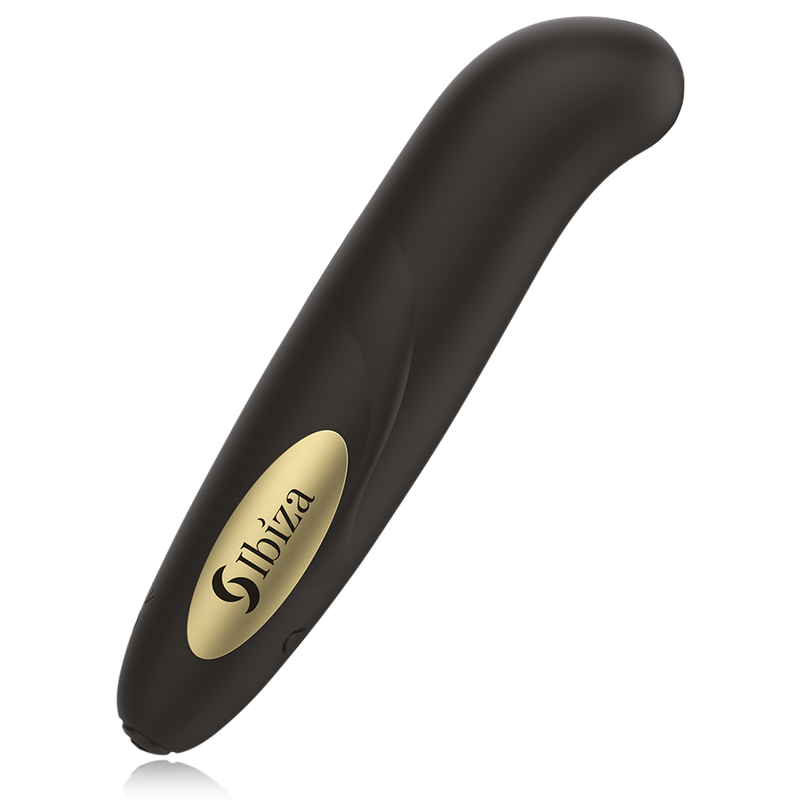 IBIZA - KLITERSTIMULATOR USB-LADEGERT 10 VIBRATIONSMODI GOLDEN 13 X 2,9 Produktansicht und Details