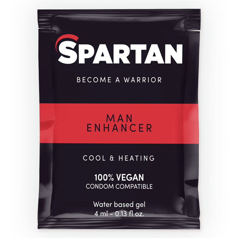 SPARTAN Erektionsgel 4 ml – Kalt-Heiß-Effekt, Vegan & Leistungssteigernd – Potenz- & Lustprodukt Bild 1