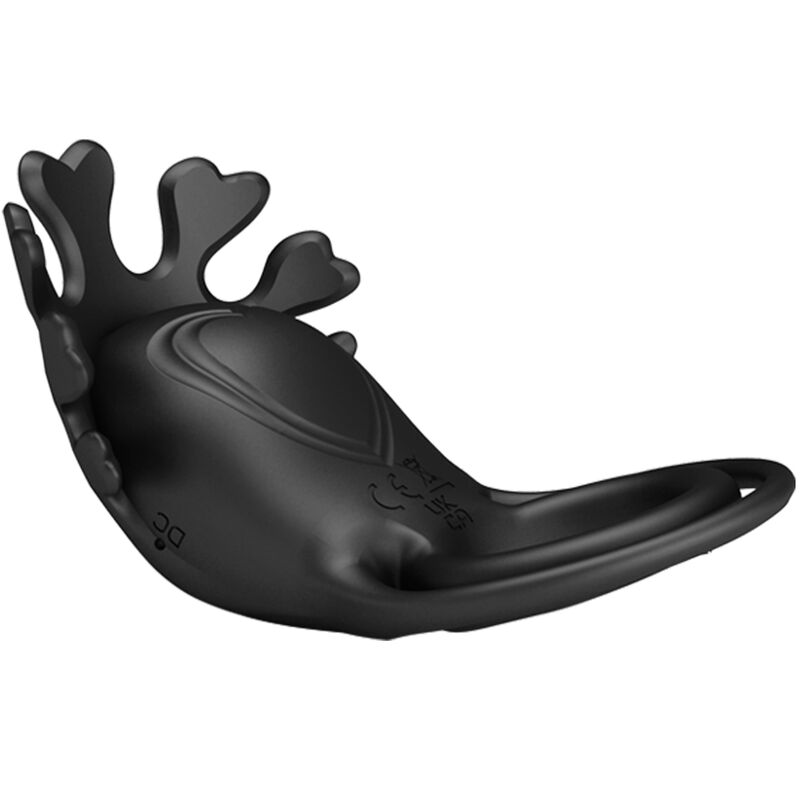 PRETTY LOVE - RUBEN VIBRATORRING 7 VIBRATIONEN SCHWARZES SILIKON – Vibrator Bild 7