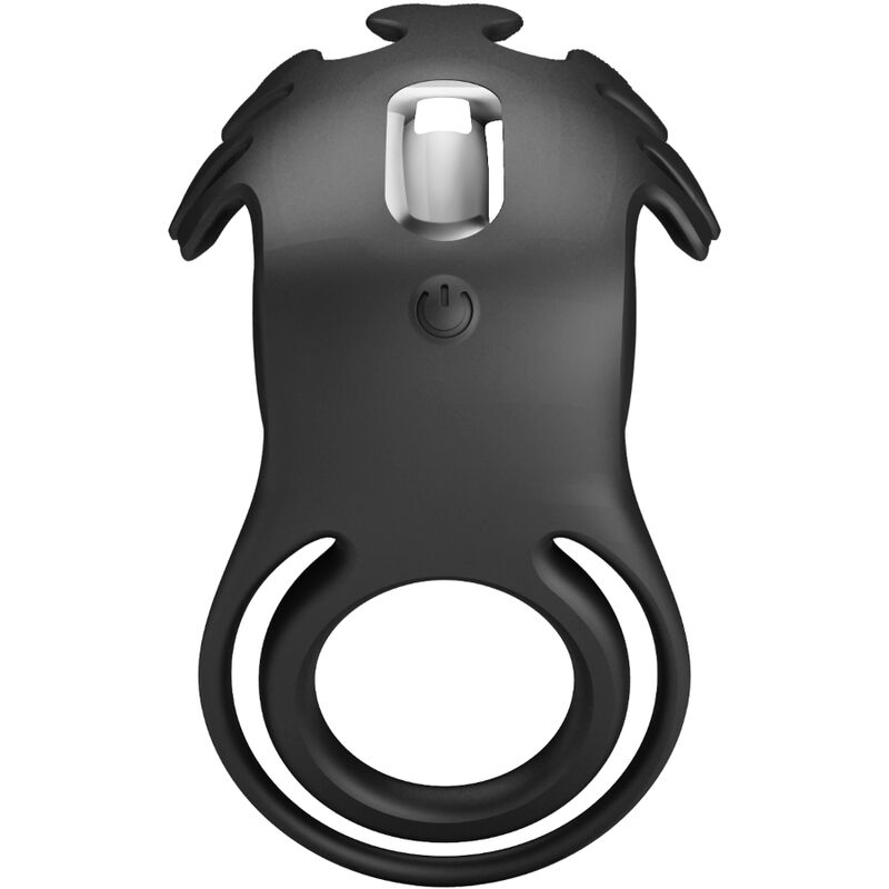 PRETTY LOVE - RUBEN VIBRATORRING 7 VIBRATIONEN SCHWARZES SILIKON – Vibrator Bild 6