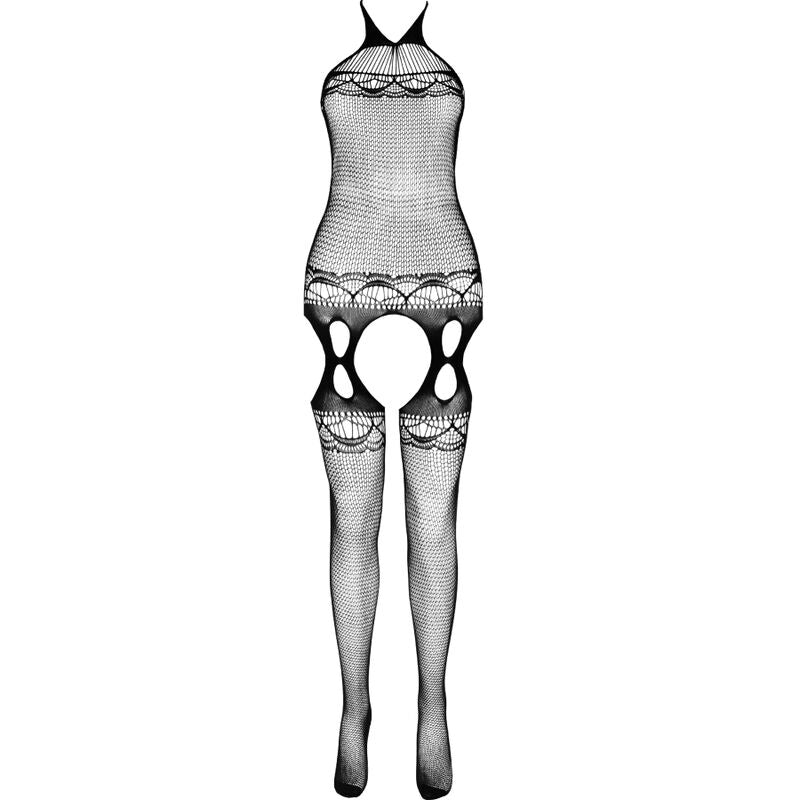PASSION - ECO COLLECTION BODYSTOCKING ECO BS006 WEISS Dessous-Body diskret online kaufen