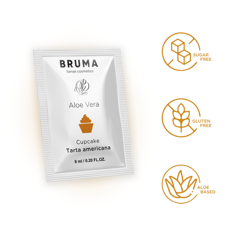 BRUMA - ALOE VERA GLEITGEL CUPCAKE-GESCHMACK 6 ML – Gleitgel Bild 7