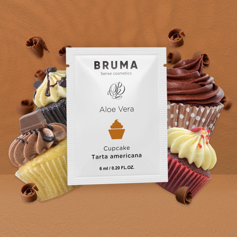 BRUMA - ALOE VERA GLEITGEL CUPCAKE-GESCHMACK 6 ML – Gleitgel Bild 4