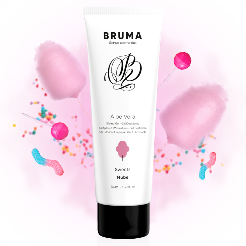 BRUMA - ALOE VERA GLEITGEL ZUCKERWATTE GESCHMACK 100 ML – Gleitgel Bild 5