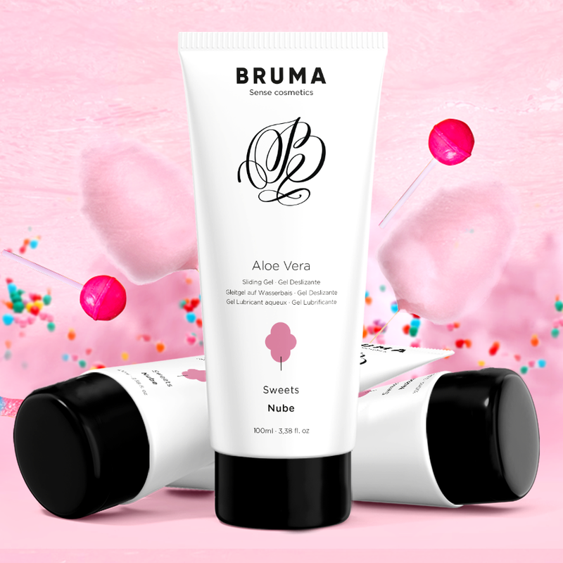 BRUMA - ALOE VERA GLEITGEL ZUCKERWATTE GESCHMACK 100 ML – Gleitgel Bild 11