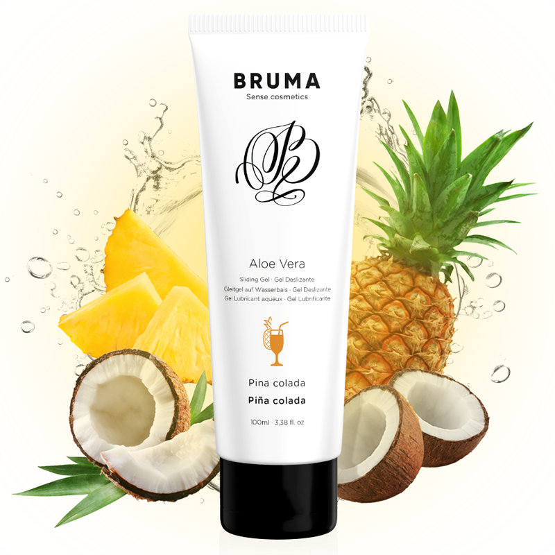 BRUMA - ALOE VERA GLEITGEL PINA COLADA GESCHMACK 100 ML – Gleitgel Bild 6