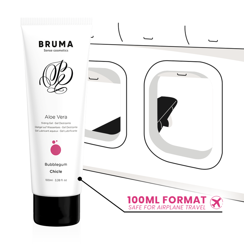 BRUMA - ALOE VERA GLEITGEL BUBBLEGUM GESCHMACK 100 ML – Gleitgel Bild 10