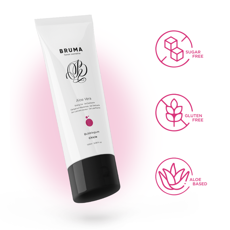 BRUMA - ALOE VERA GLEITGEL BUBBLEGUM GESCHMACK 100 ML – Gleitgel Bild 7