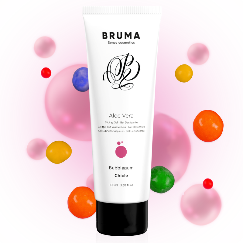 BRUMA - ALOE VERA GLEITGEL BUBBLEGUM GESCHMACK 100 ML – Gleitgel Bild 5