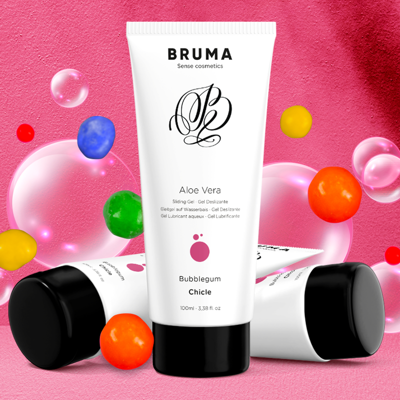 BRUMA - ALOE VERA GLEITGEL BUBBLEGUM GESCHMACK 100 ML – Gleitgel Bild 12