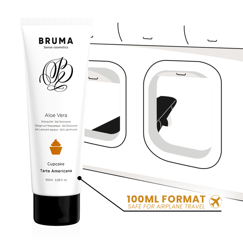 BRUMA - ALOE VERA GLEITGEL CUPCAKE-GESCHMACK 100 ML – Gleitgel Bild 10
