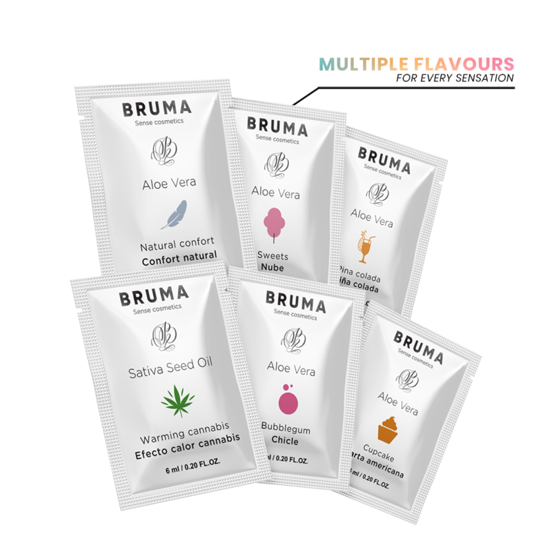 BRUMA - SATIVA-SAMENÖL-GLEITGEL MIT WÄRMENDEM CANNABISGESCHMACK 6 ml bei Secret Pulse im Erotikshop