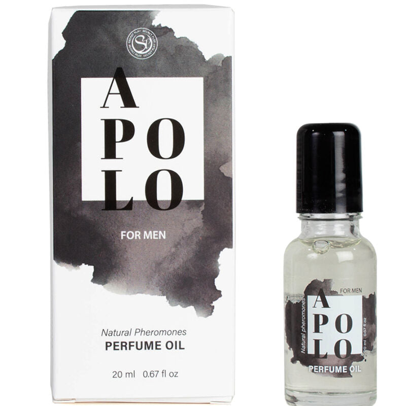 SECRETPLAY Apolo Natürliches Pheromon-Parfümöl für Männer 20 ml – Sinnlicher Herrenduft – Pheromon-Produkt Bild 1