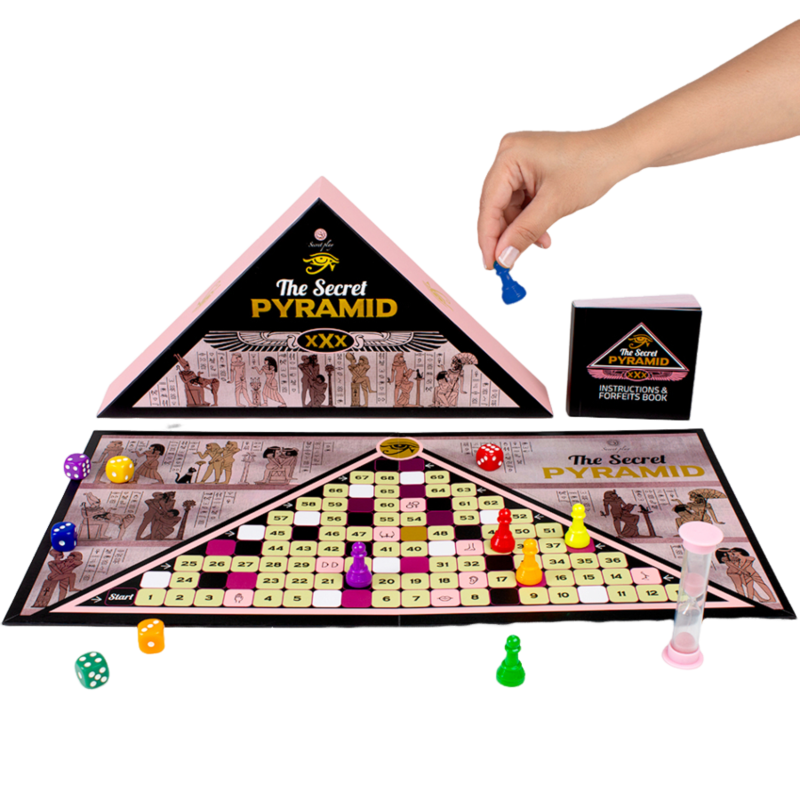 SECRETPLAY - SPIEL THE SECRET PYRAMID /ES/EN/FR/DE/IT/PT/NL/ – Erotikspiel Bild 4
