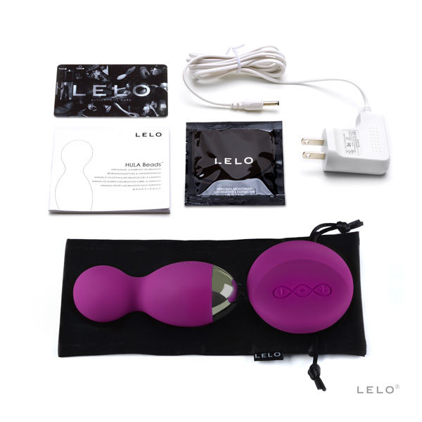 LELO - ABZEICHEN HULA-BLLE DEEP ROSE – Sinnliche Deko Bild 3