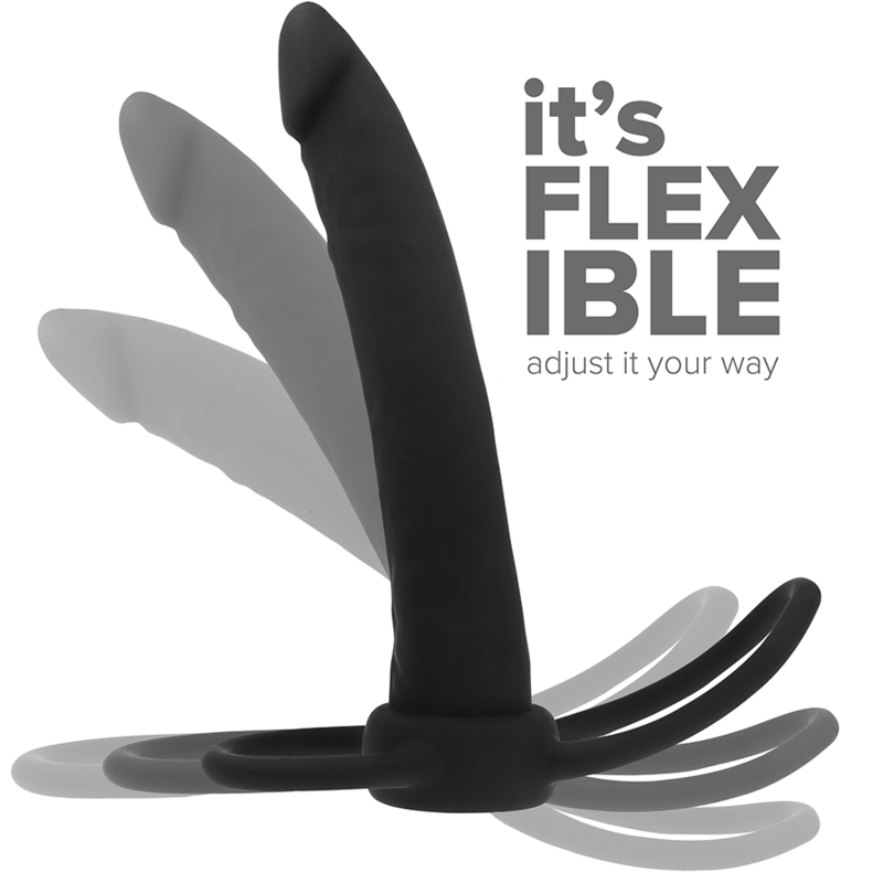 MYTHOLOGY - COBI ONYX ANAL DILDO MIT SCHWANZ- UND HODENRING 13 CM SILIKON – Anal-Toy Bild 7