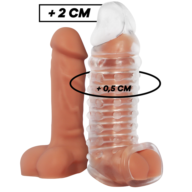 VIRILXL - PENISVERLÄNGERUNG UND HÜLLE V11 TRANSPARENT – Penis-Extender Bild 1