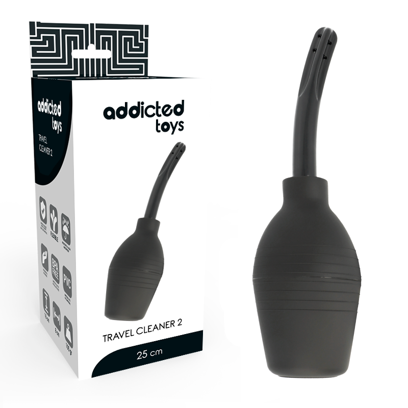 ADICCTED TOYS - SQUEEZE CLEAN SCHWARZ – Intimdusche Bild 1