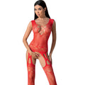 PASSION - BS099 ROTER BODYSTOCKING, EINE GRÖSSE Dessous-Body Produktansicht