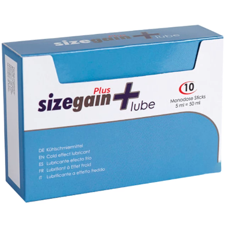 500 COSMETICS - SIZEGAIN PLUS LUBE COLD EFFECT Gleitgel diskret online kaufen
