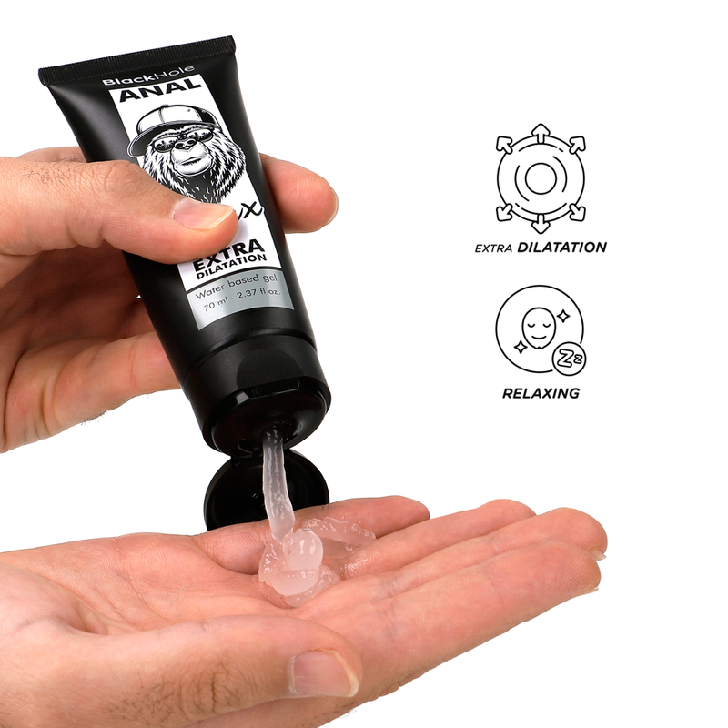 BLACK HOLE - ANAL-DILATIONSGEL AUF WASSERBASIS 70 ML bei Secret Pulse im Erotikshop