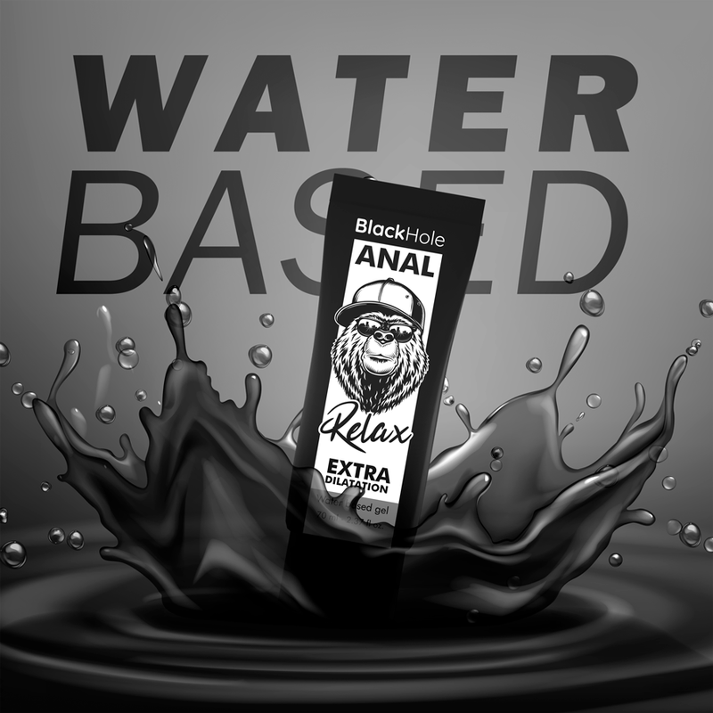 BLACK HOLE - ANAL-DILATIONSGEL AUF WASSERBASIS 70 ML für sinnliche und diskrete Momente