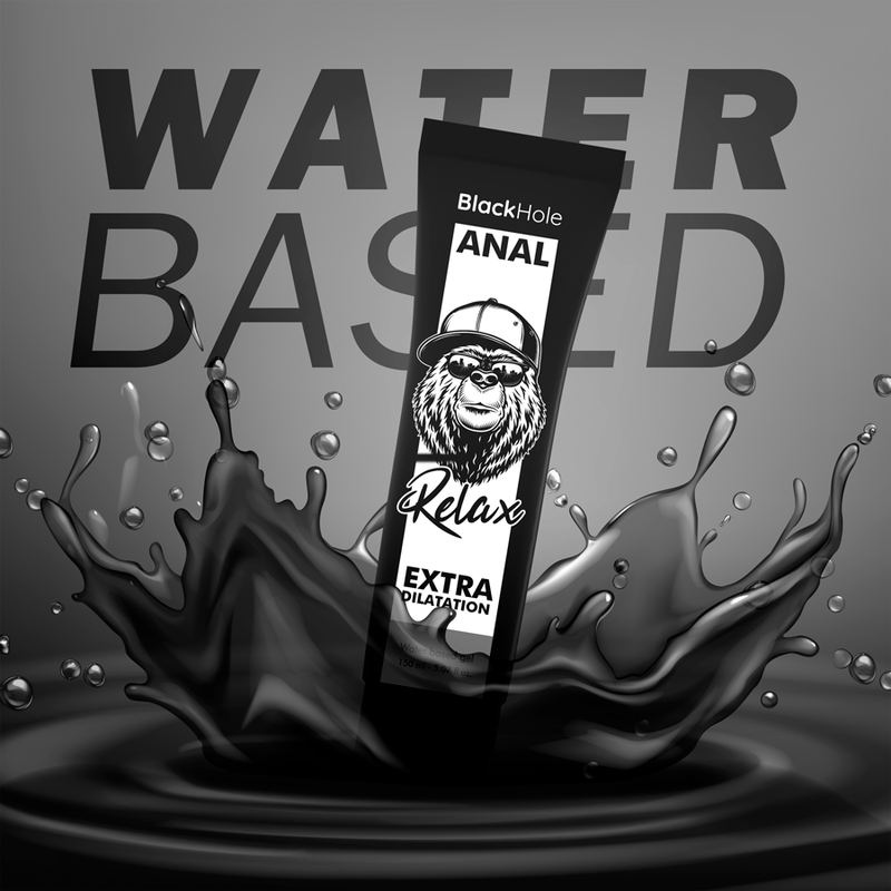 BLACK HOLE - ANAL-DILATIONSGEL AUF WASSERBASIS 150 ML für sinnliche und diskrete Momente
