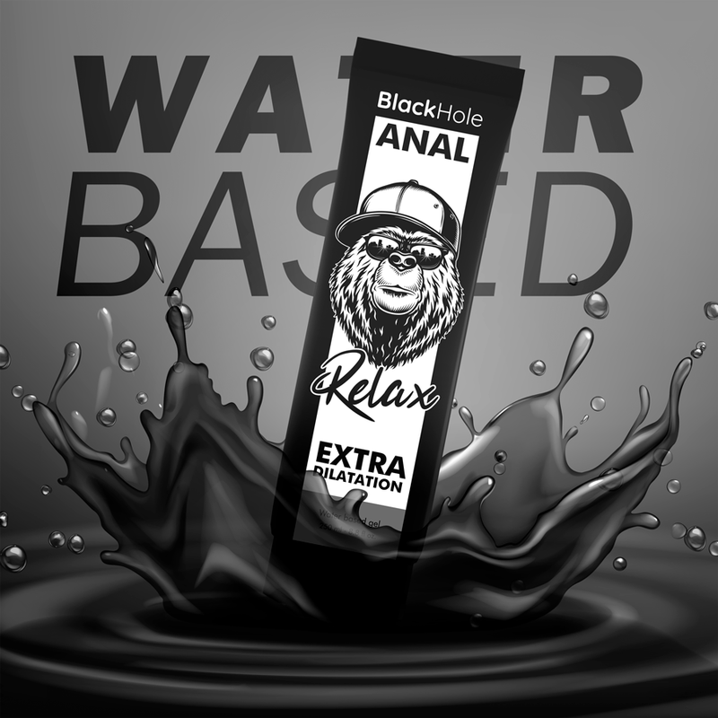 BLACK HOLE - ANAL-DILATIONSGEL AUF WASSERBASIS 250 ML für sinnliche und diskrete Momente