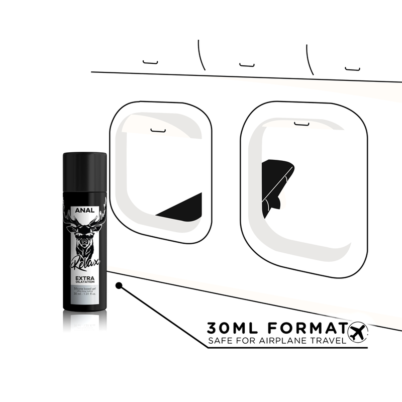 BLACK HOLE - GEL AUF SILIKONBASIS ZUR ANAL-DILATATION 30 ML hochwertiges Intimtoy