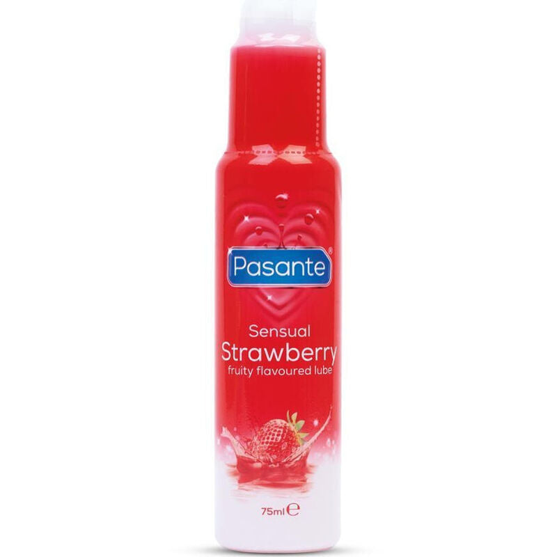 PASANTE Lubricante Erdbeere – Veganes Gleitgel 75 ml Gleitgel diskret online kaufen